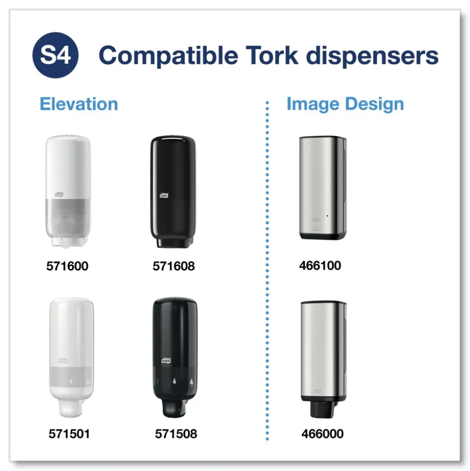 Tork 401811 1L Refill Unscented Extra Mild Foam Soap (6/Carton)