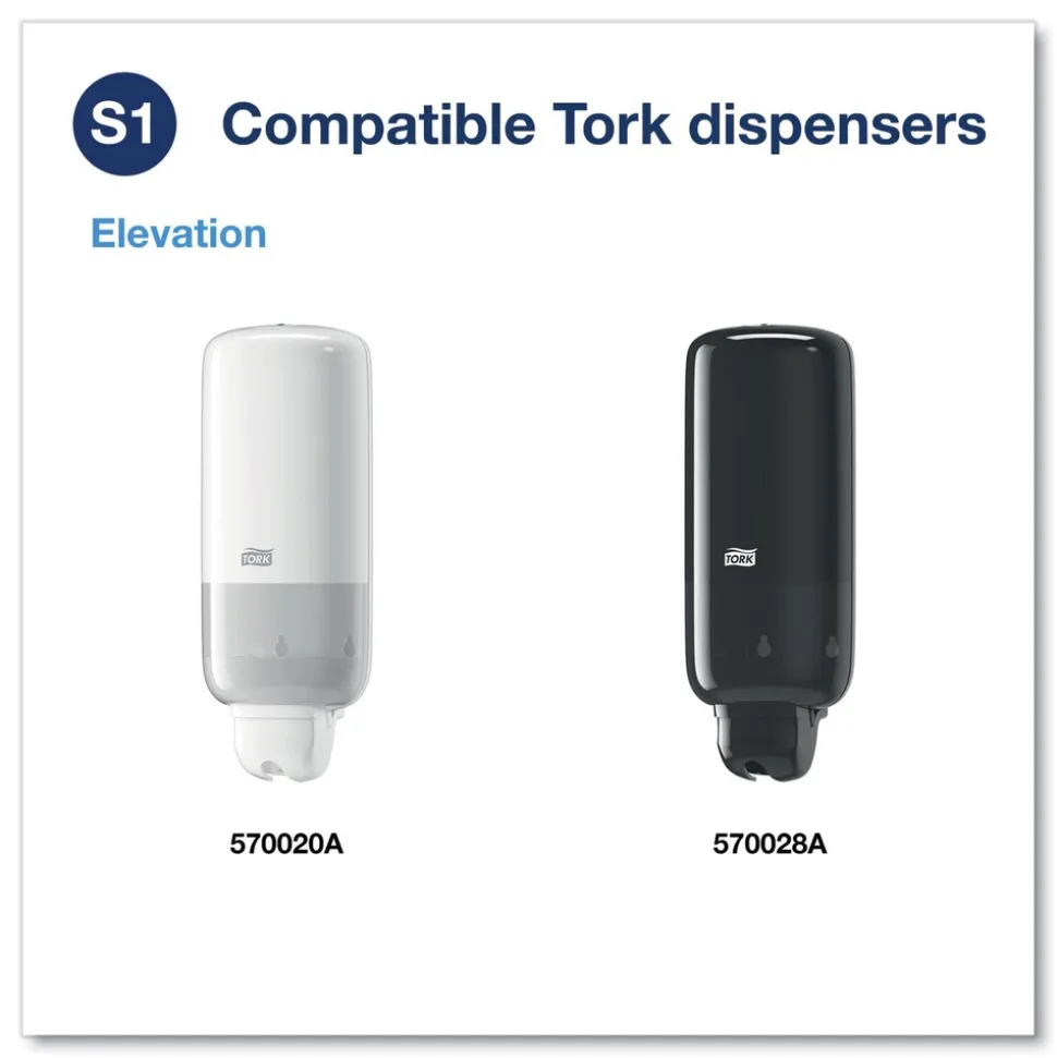 Tork 400029 1L Refill Unscented Premium Extra Mild Soap (6/Carton)