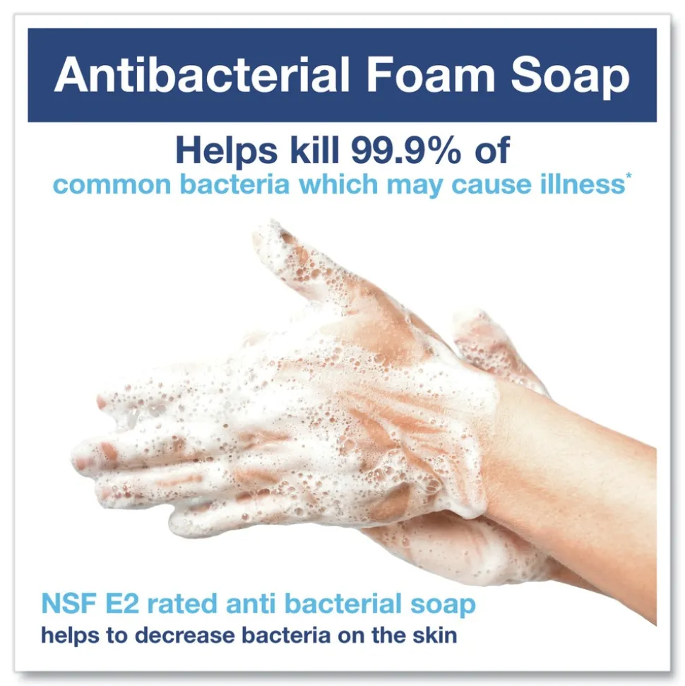 Tork 401815 1L Unscented Premium Antibacterial Foam Soap (6/Carton)