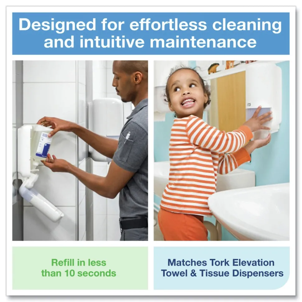 Tork 401815 1L Unscented Premium Antibacterial Foam Soap (6/Carton)