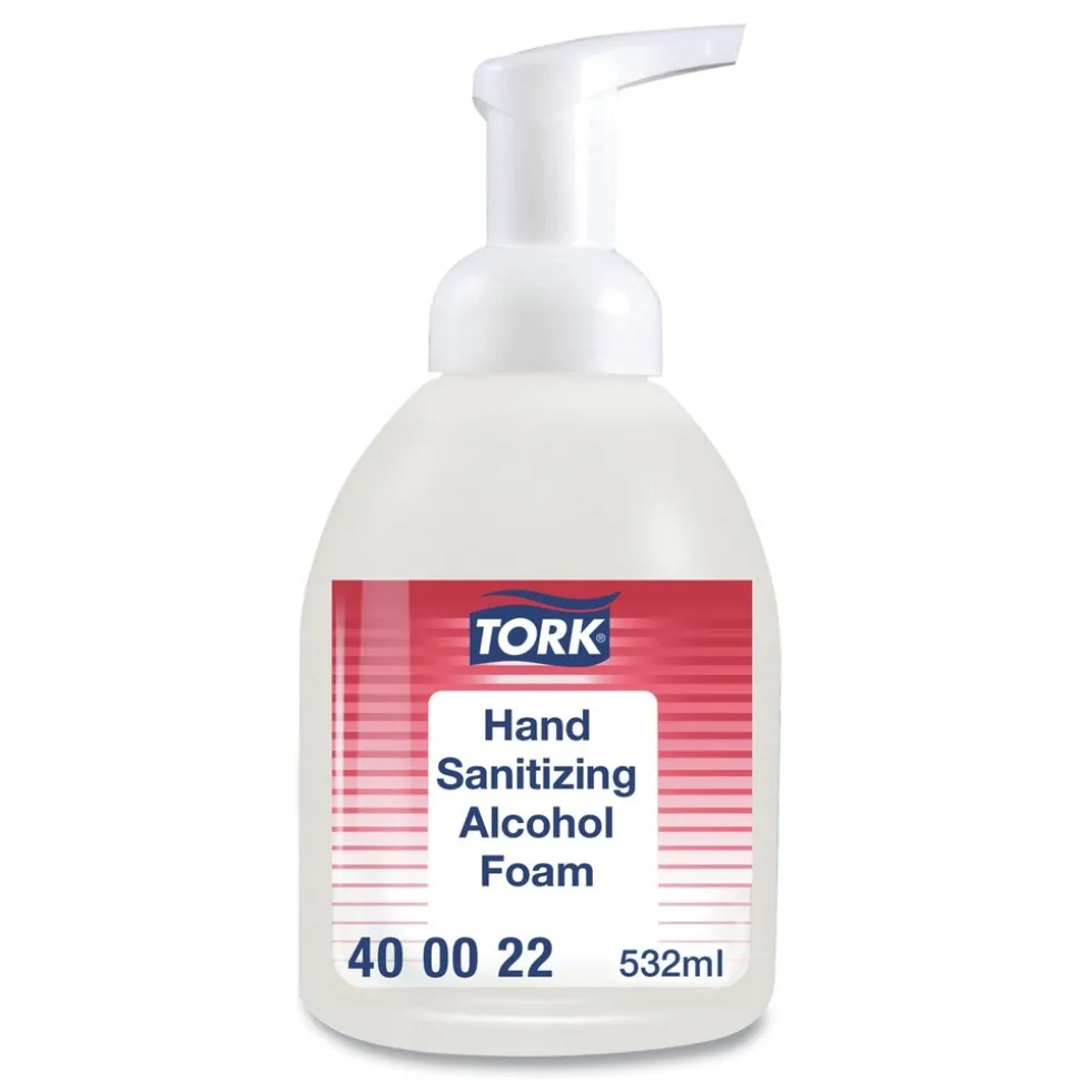 Tork 18 oz. Pump Bottle Unscented Alcohol Foam Hand Sanitizer (6/Carton)