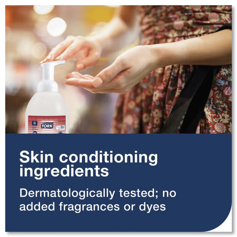 Tork 18 oz. Pump Bottle Unscented Alcohol Foam Hand Sanitizer (6/Carton)