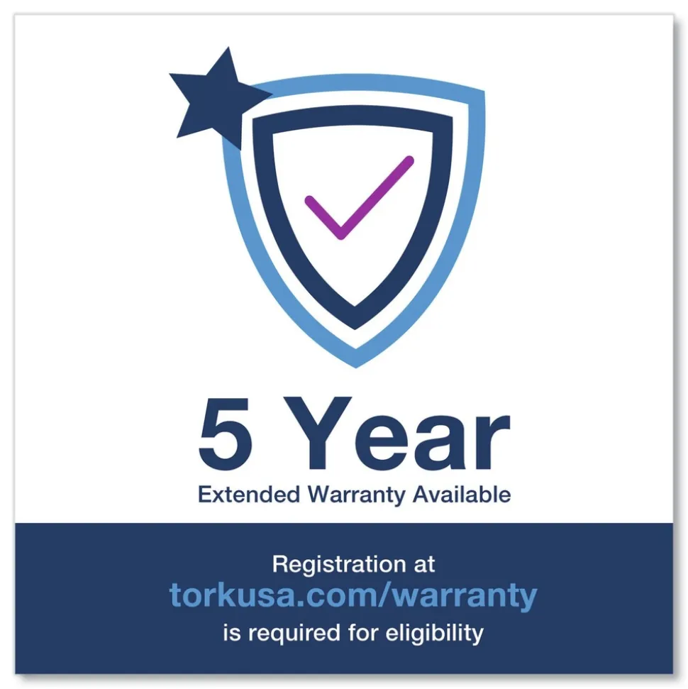 Tork 552538 PeakServe Continuous 14.44 x 3.97 x 19.3 Hand Towel Dispenser - Black