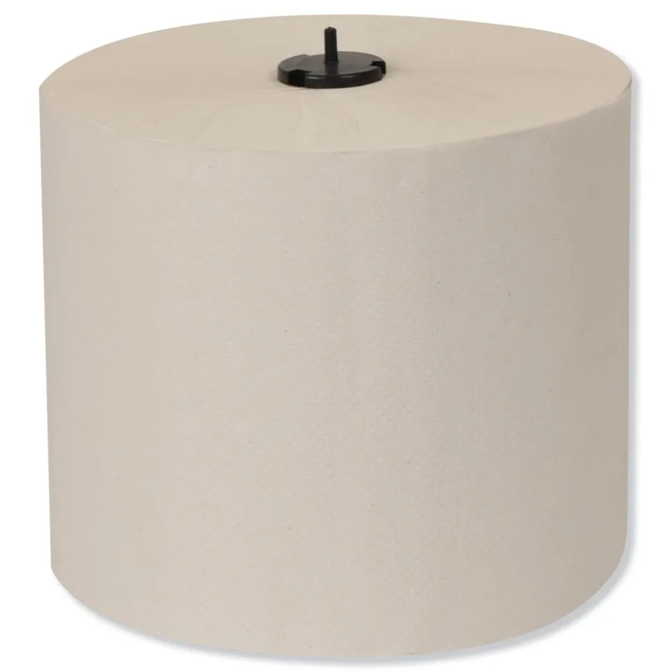 Tork 291370 1-Ply 7.68 in. x 1150 ft. Basic Paper Wiper Roll Towel - White (4/Carton)