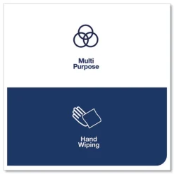 Tork 291380 1-Ply 7.68 in. x 1150 ft. Paper Wiper Roll Towel - White (4/Carton)