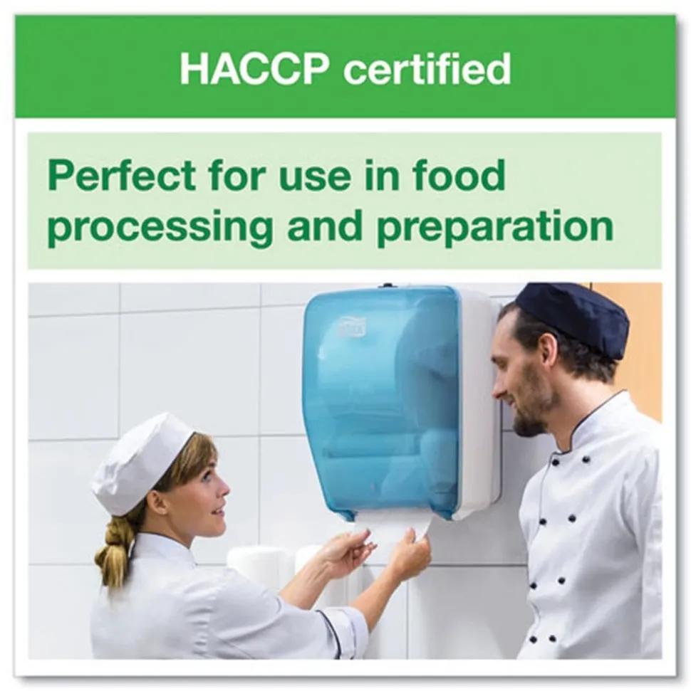 Tork 291380 1-Ply 7.68 in. x 1150 ft. Paper Wiper Roll Towel - White (4/Carton)