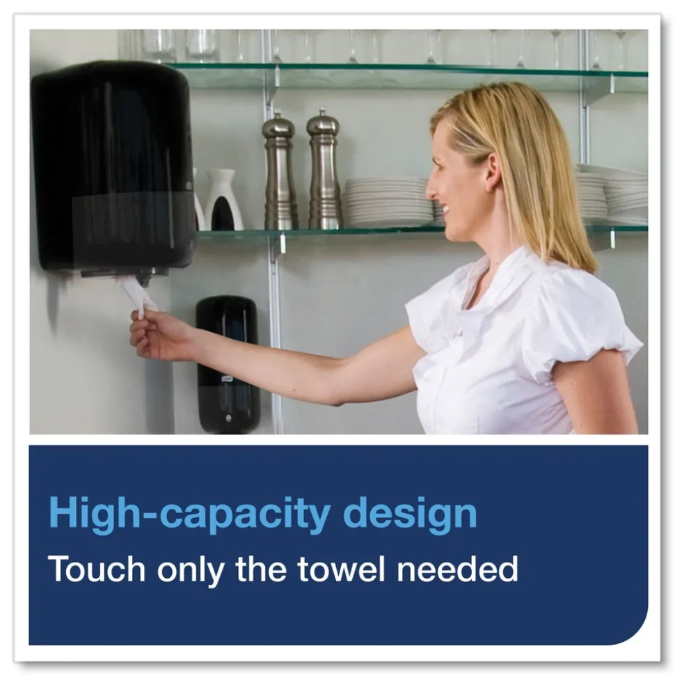 Tork 2 Ply 9 in. x 11.8 in. Advanced Centerfeed Hand Towel - White (6/Carton)