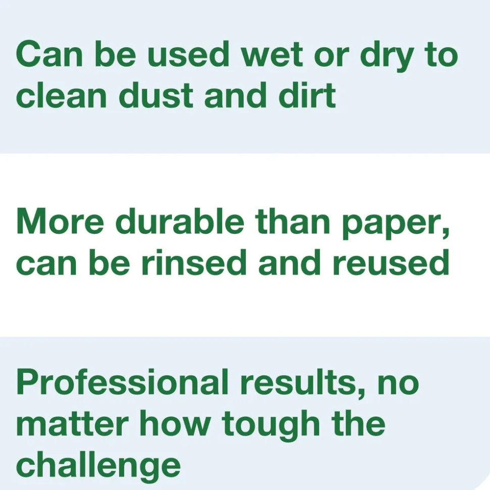 Tork 500176 1-Ply 8.3 in. x 16.1 in. Light Duty Cleaning Cloth Pop Up Box - White (10/Carton)