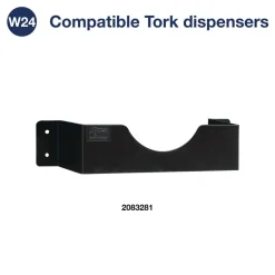 Tork 500176 1-Ply 8.3 in. x 16.1 in. Light Duty Cleaning Cloth Pop Up Box - White (10/Carton)