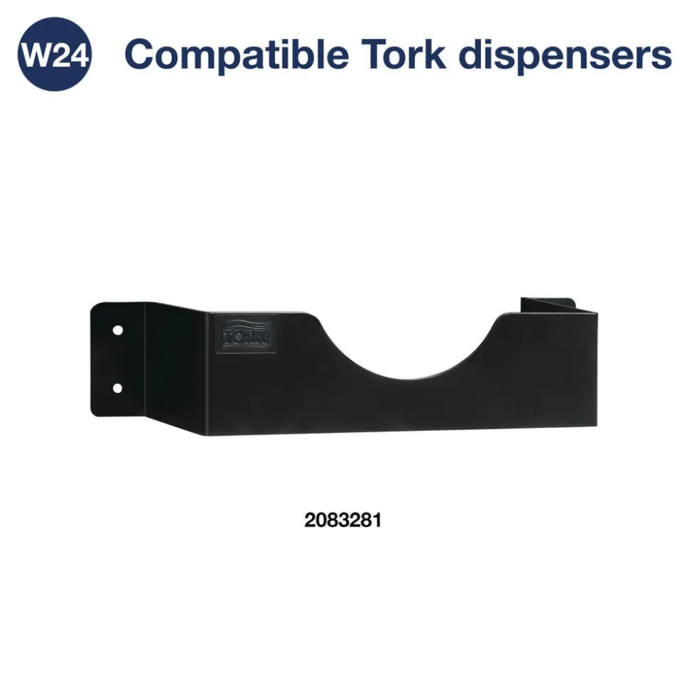 Tork 500176 1-Ply 8.3 in. x 16.1 in. Light Duty Cleaning Cloth Pop Up Box - White (10/Carton)