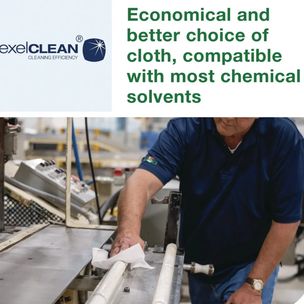 Tork 500176 1-Ply 8.3 in. x 16.1 in. Light Duty Cleaning Cloth Pop Up Box - White (10/Carton)