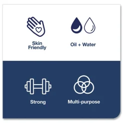 Tork 13244101 4-Ply 11 in. x 15.75 in. Unscented Industrial Paper Wiper - Blue (2/Carton)