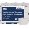 Tork 472887 2-Ply OptiServe High-Capacity Coreless Toilet Paper - White (18/Carton)