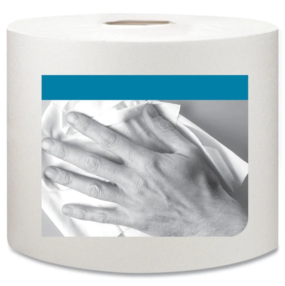 Tork 9.8 x 15.2 Paper Wiper Plus - White (2/Carton)