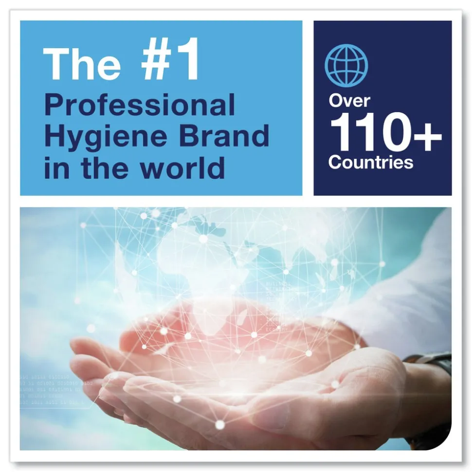 Tork 9.8 x 15.2 Paper Wiper Plus - White (2/Carton)