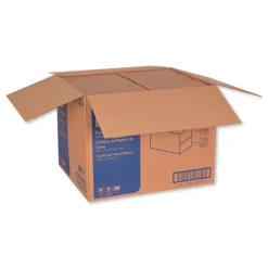 Tork 192125A 9 x 10.25 2-Ply Multipurpose Paper Wiper - White (18/Carton)