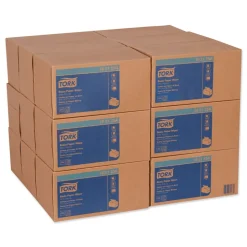 Tork 192125A 9 x 10.25 2-Ply Multipurpose Paper Wiper - White (18/Carton)