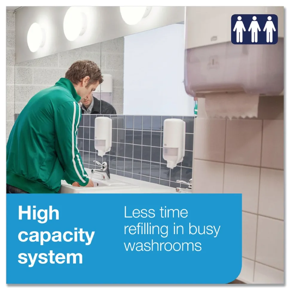 Tork 290092A Advanced Matic 7.7 in. x 525 ft. 2-Ply Hand Towel Roll - White (6/Carton)