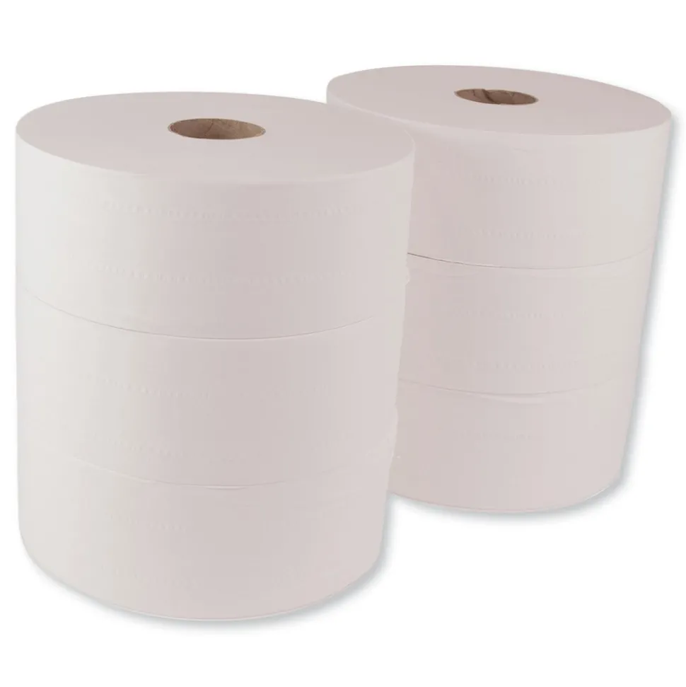 Tork Advanced 3.48 in. x 1,600 ft. 2-Ply Septic Safe Jumbo Bath Tissue - White (6/Carton)