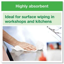 Tork Advanced 1-Ply 8.25 in. x 11.8 in. Centerfeed Hand Towels - White (6/Carton)