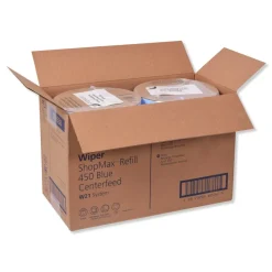Tork Advanced ShopMax Wiper 450 Centerfeed Refill - Blue (2/Carton)