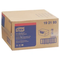 Tork 150/Carton 13 in. x 24 in. Odor Resistant Foodservice Cloths - Red