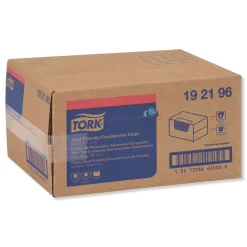Tork 150/Carton 13 in. x 21 in. Quat Friendly 1/4 Fold Foodservice Cleaning Towel - Blue