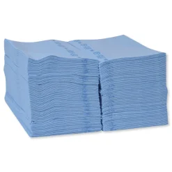 Tork 150/Carton 13 in. x 21 in. Quat Friendly 1/4 Fold Foodservice Cleaning Towel - Blue