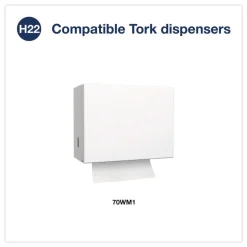 Tork Dairy Towel 1-Ply 9.12 x 10.25 Natural 250 Sheets/Pack 16 Packs/Carton