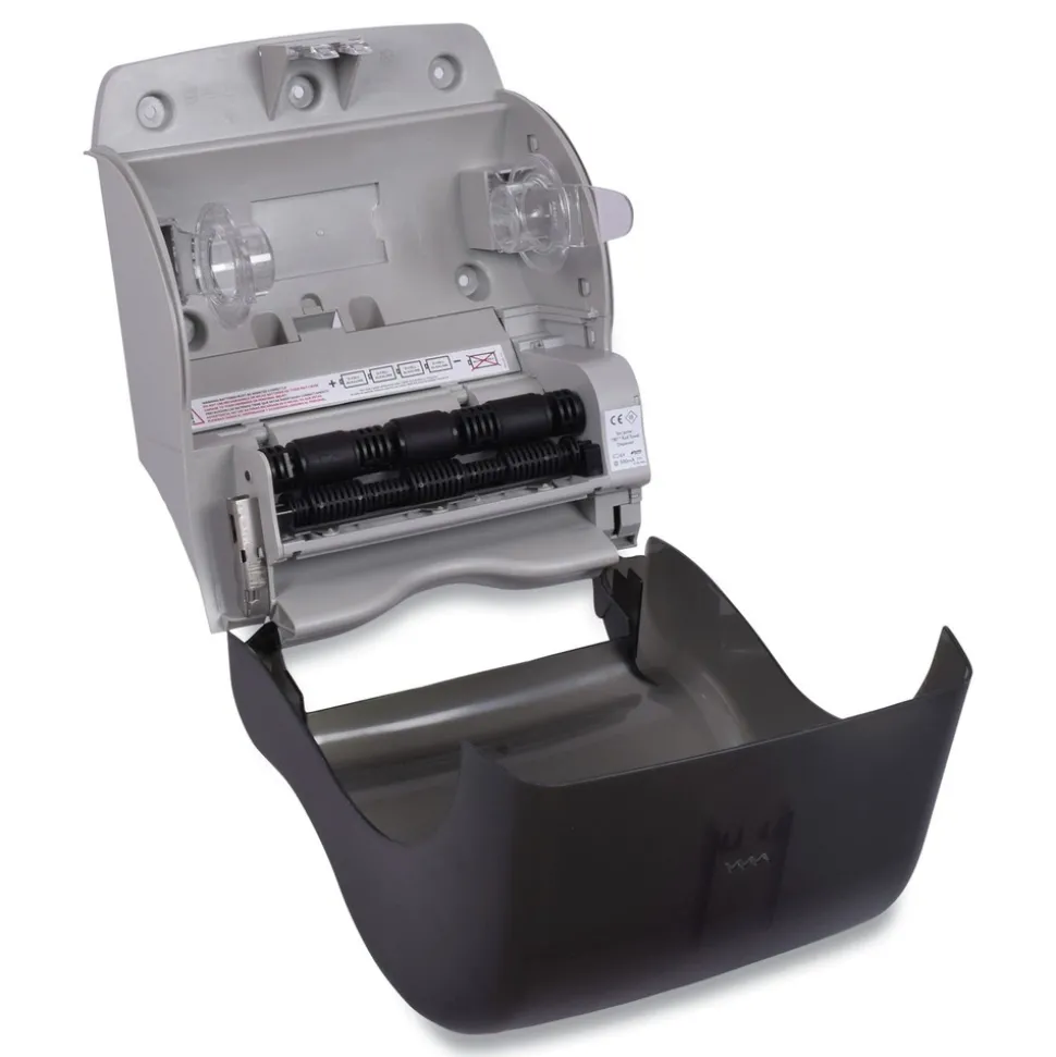 Tork 86ECO 11.78 in. x 9.12 in. x 14.39 in. Electronic Translucent Smoke Hand Towel Dispenser