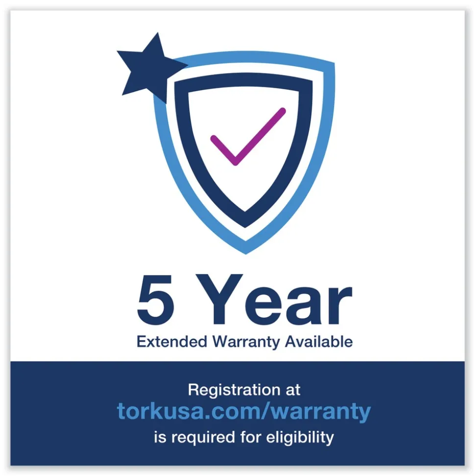 Tork Elevation Matic 13.2 in. x 8.1 in. x 14.65 in. Hand Towel Roll Dispenser - Black (1/Carton)