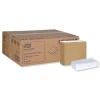 Tork N5181A 1-Ply 15 in. x 17 in. 1/8 Fold Universal Dinner Napkins - White (3000/Carton)