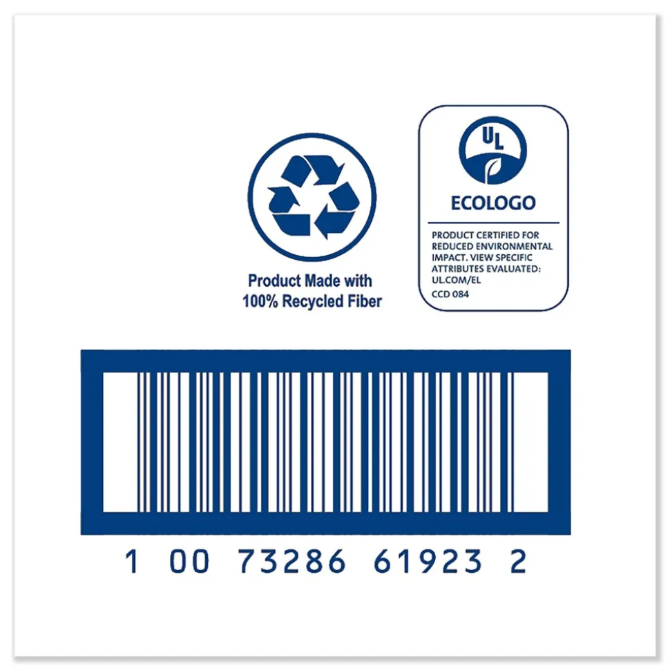 Tork N5181A 1-Ply 15 in. x 17 in. 1/8 Fold Universal Dinner Napkins - White (3000/Carton)