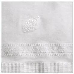 Tork NP7380A 3-Ply 17 in. x 16.125 in. 1/8 in. Fold Advanced Dinner Napkin - White (1740/Carton)