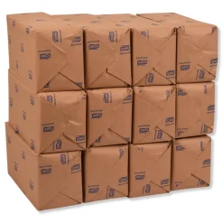 Tork 1-Ply 12 in. x 17 in. Advanced Masterfold Dispenser Napkins - White (6000/Carton)