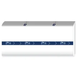 Tork 1-Ply 7.91 in. x 8.85 in. PeakServe Continuous Hand Towel - White (12/Carton)