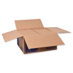 Tork 1-Ply 9 in. x 16.5 in. Unscented Low-Lint Cleaning Cloth - Turquoise (800/Carton)