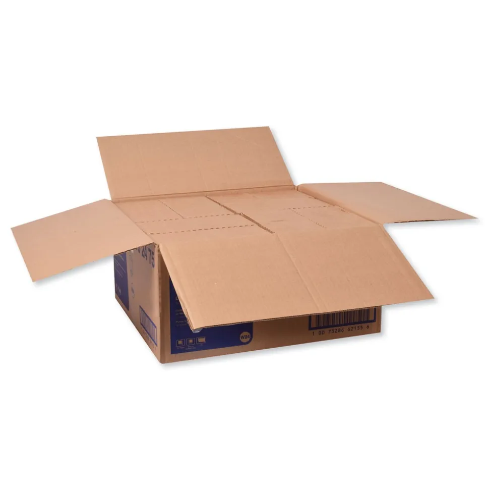 Tork 1-Ply 9 in. x 16.5 in. Unscented Low-Lint Cleaning Cloth - Turquoise (800/Carton)