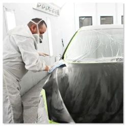 Tork 1-Ply 9 in. x 16.5 in. Unscented Low-Lint Cleaning Cloth - Turquoise (800/Carton)