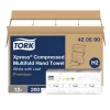 Tork 1-Ply 8.3 in. x 9.45 in. Xpress Compressed Multifold Hand Towels - White (12/Carton)