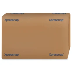 Tork 1-Ply Bag-Pack 13 in. x 8.5 in. Xpressnap Interfold Dispenser Napkins - White (6000/Carton)