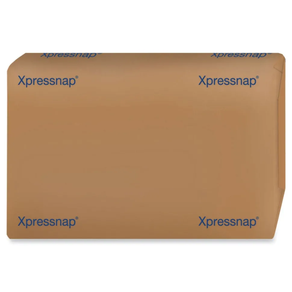 Tork 1-Ply Bag-Pack 13 in. x 8.5 in. Xpressnap Interfold Dispenser Napkins - White (6000/Carton)