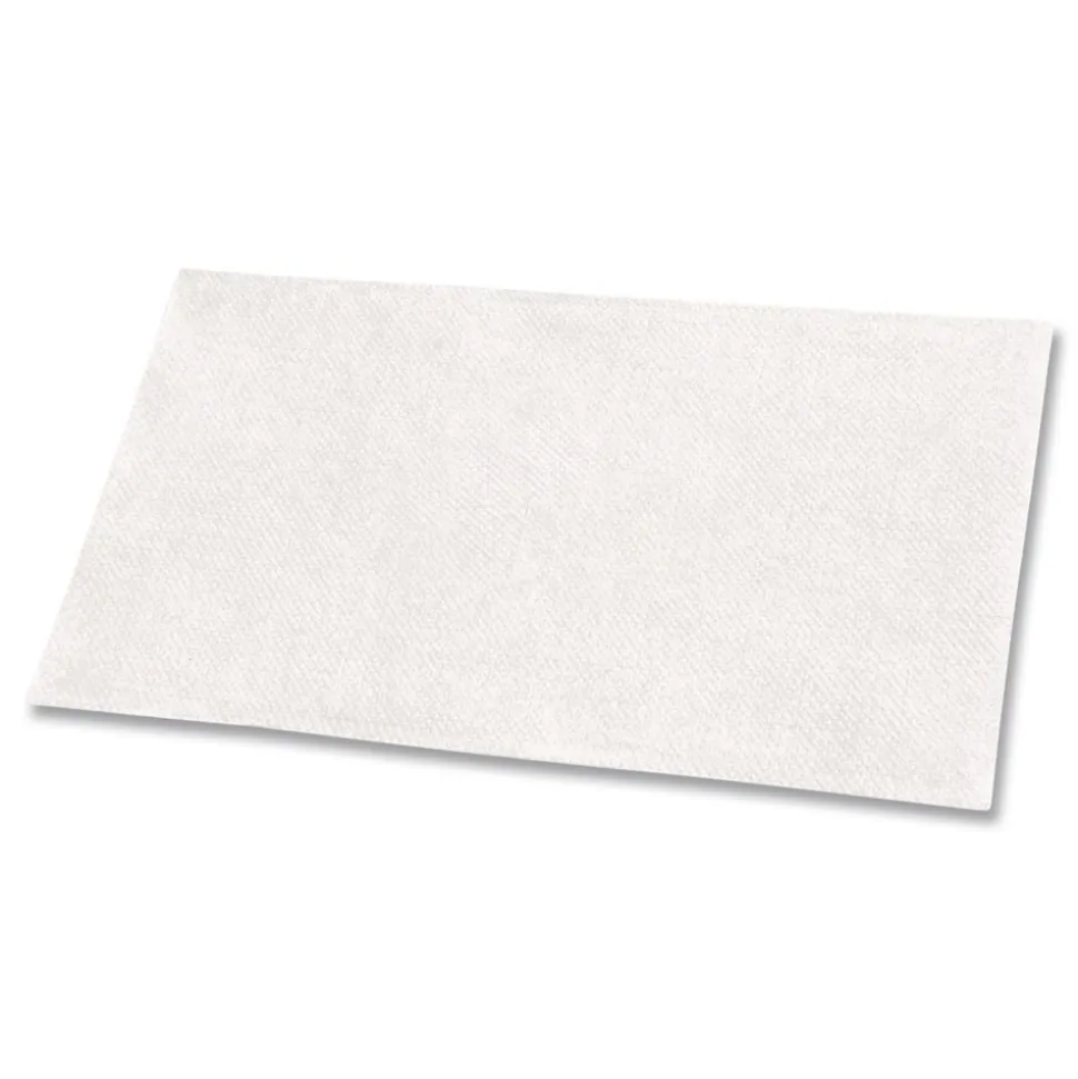 Tork 1-Ply Bag-Pack 13 in. x 8.5 in. Xpressnap Interfold Dispenser Napkins - White (6000/Carton)