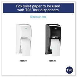 Tork 2-Ply Septic Safe Advanced High Capacity Bath Tissue - White (36/Carton)