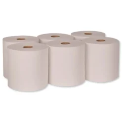 Tork RB10002 Hardwound 7.88 in. x 1000 ft. Roll Towels - White (6 Rolls/Carton)