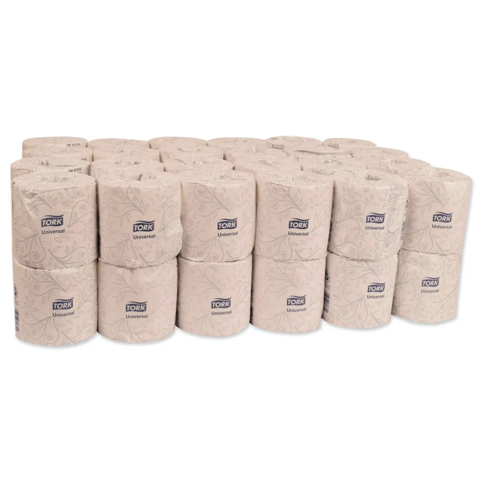 Tork TM1601A 2-Ply Universal Septic-Safe Bath Tissue - White (500 Sheets/Roll, 48 Rolls/Carton)