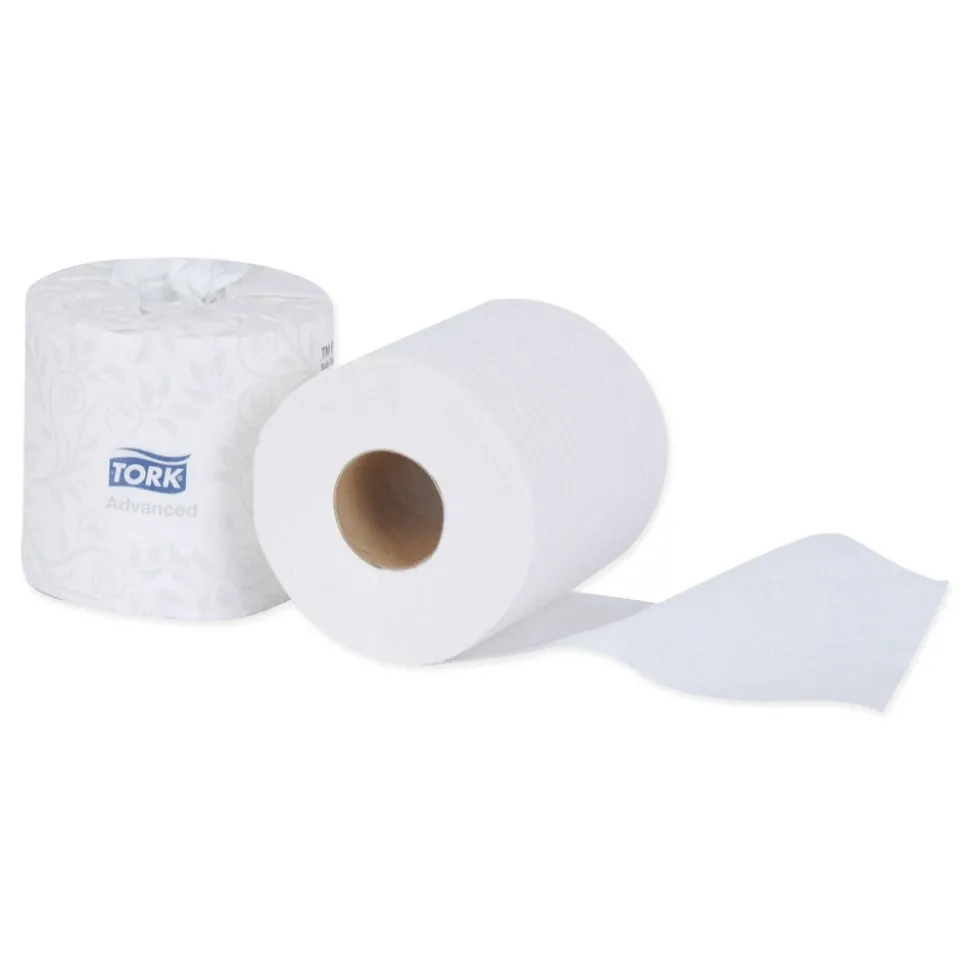Tork TM6130S Advanced 2-Ply Septic Safe Bath Tissue - White (48/Carton)
