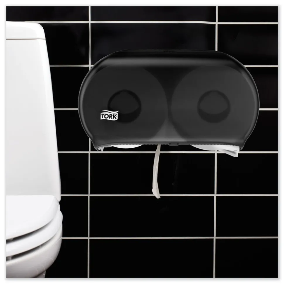 Tork Universal 3.48 in. x 1,000 ft. 2-Ply Septic Safe Jumbo Bath Tissue - White (12/Carton)