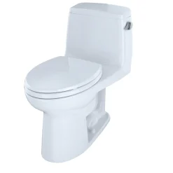 TOTO Eco UltraMax One-Piece Elongated 1.28 GPF Toilet (Cotton White)