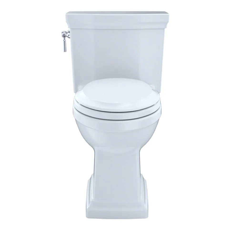 TOTO Promenade II One-Piece Elongated 1.28 GPF Universal Height Toilet (Cotton White)